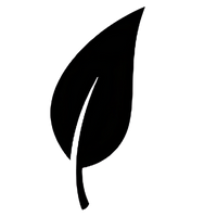 Abstrakte Darstellung eines Blattes